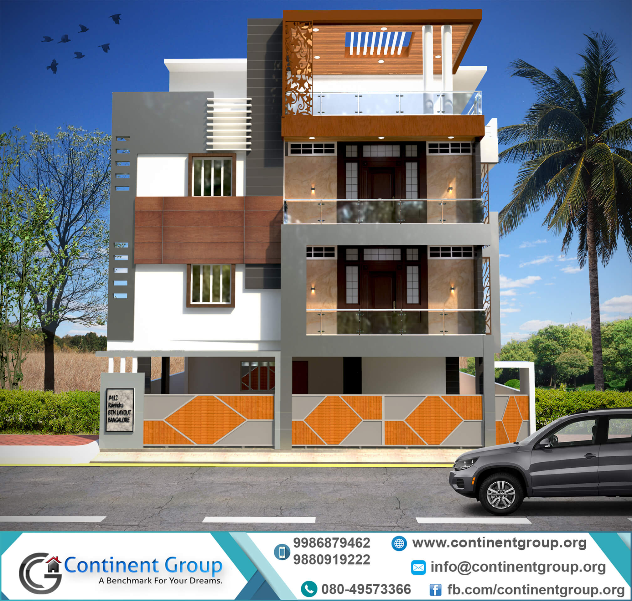 3d Front Elevation 3d Building Elevation D1zlnh 