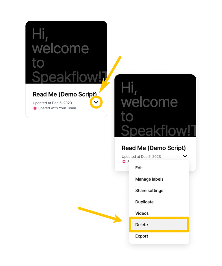 Creating & Editing Scripts