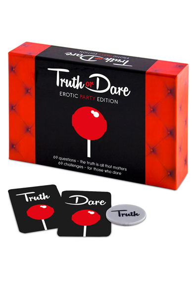 Produktfoto för Truth or Dare Erotic Party Edition - Kortspel