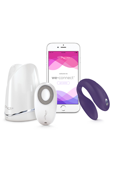 We-Vibe Sync Couples Vibrator Purple Parvibrator |  | Intimast