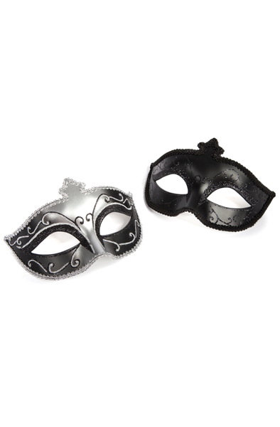 Fifty Shades of Grey Masks On Masquerade Mask Twin Pack Mask | | Intimast