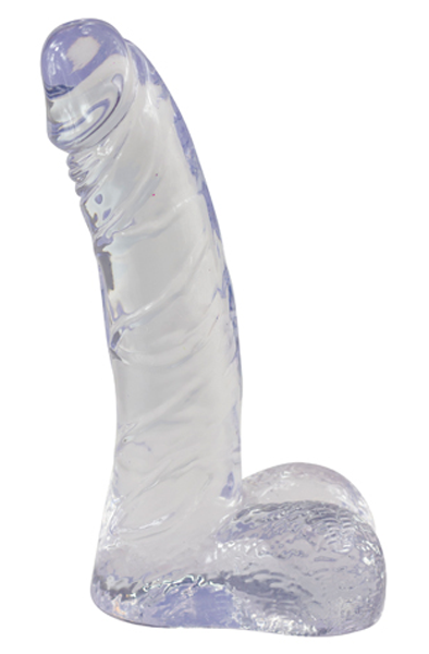You2Toys Dildo Crystal Clear Small Dildo 14cm Liten dildo |  | Intimast