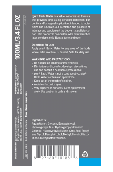 Alternativ bild 1 för Pjur BASIC WATERBASED 100 ml