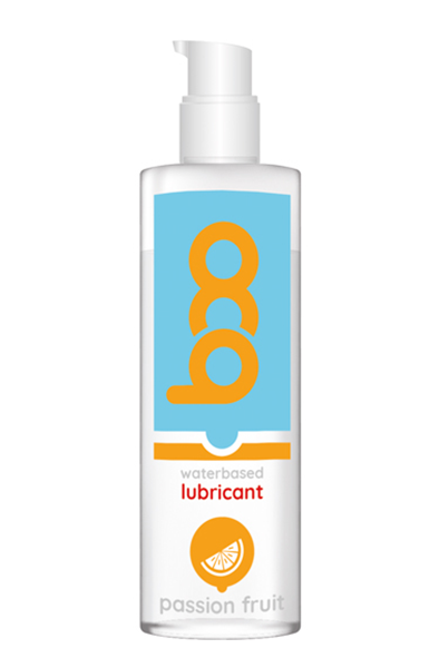 Boo Waterbased Lubricant Passionsfrukt 150ml Glidmedel med smak |  | Intimast