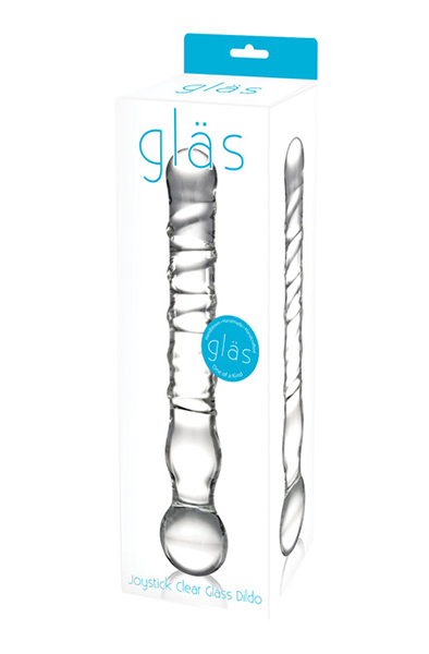 Joystick Clear Glass Dildo 20cm Glasdildo | | Intimast