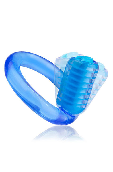Screaming O GO Q Vibe Ring Blue Penisring |  | Intimast