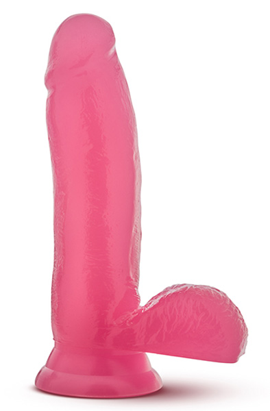 Glow Dicks The Rave Pink 17 cm Dildo | | Intimast