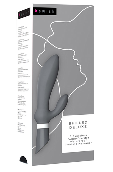 B Swish Bfilled Deluxe Prostate Massager Prostatavibrator |  | Intimast
