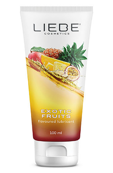 Liebe Lubricant Exotic Fruits 100ml Glidmedel med smak