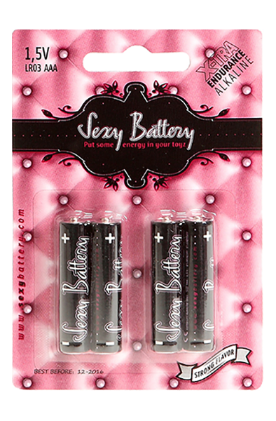 Sexy Battery Alkaline 4 x AAA Batterier AAA |  | Intimast