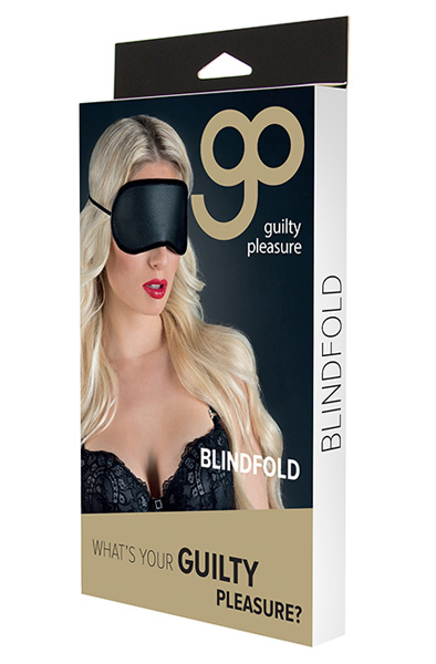 Guilty Pleasure Blindfold Black Ögonbindel |  | Intimast