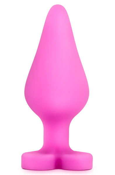 Play With Me Candy Heart Ride Me Pink Analplugg | | Intimast