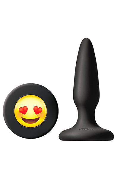 NS Novelties Mojiïs Ily Black Analplugg | | Intimast