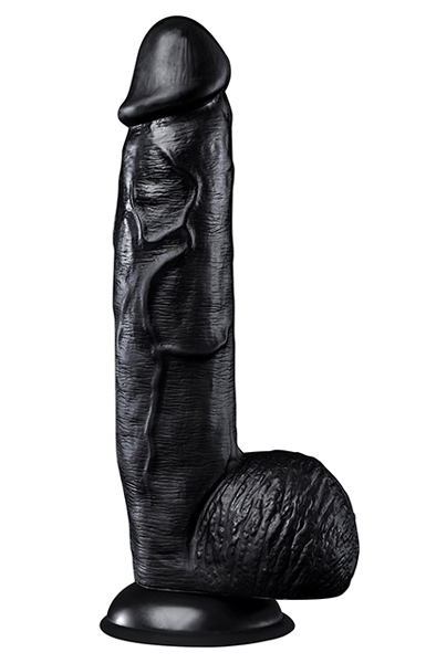 NMC Hoodlum Dildo Black 18cm Dildo | | Intimast