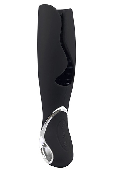 Lovers Premium Vulcan Masturbador Black Masturbator med vibration |  | Intimast