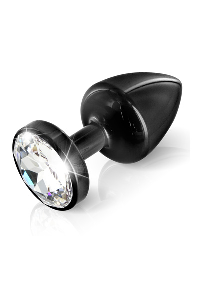 Diogol Anni Butt Plug Round Black 25mm Lyxig analplugg