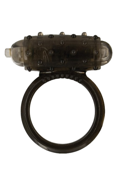 TOYZ4LOVERS Vibrating Cock Ring Erection Master Black Penisring med vibrator |  | Intimast