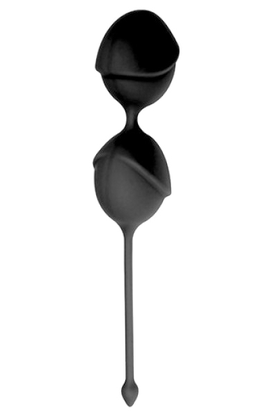 TOYZ4LOVERS Delight Pussy Lichee Silicone Black Knipkulor / Geishakulor |  | Intimast