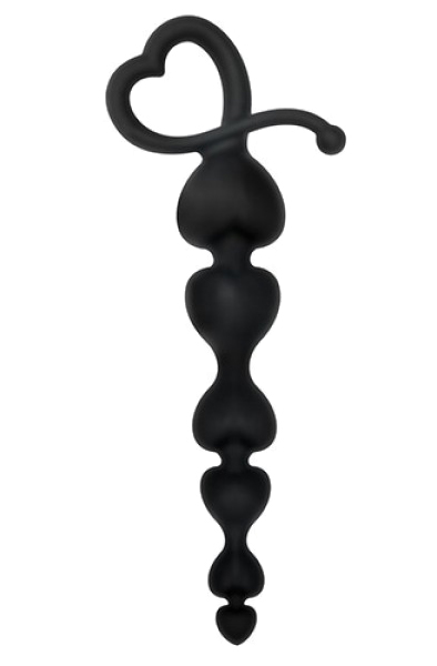 TOYZ4LOVERS Hearty Anal Wand Silicone Black Analkulor |  | Intimast