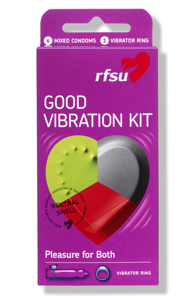RFSU Good Vibration Kit Kondomer |  | Intimast