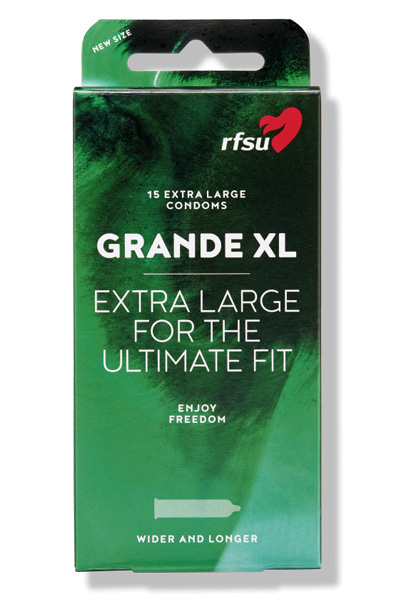 Produktfoto för RFSU Grande XL 15 st