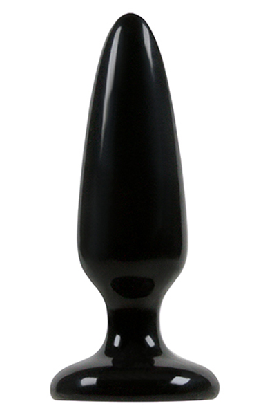 NS Novelties Jelly Rancher Pleasure Plug Small Black Analplugg | | Intimast
