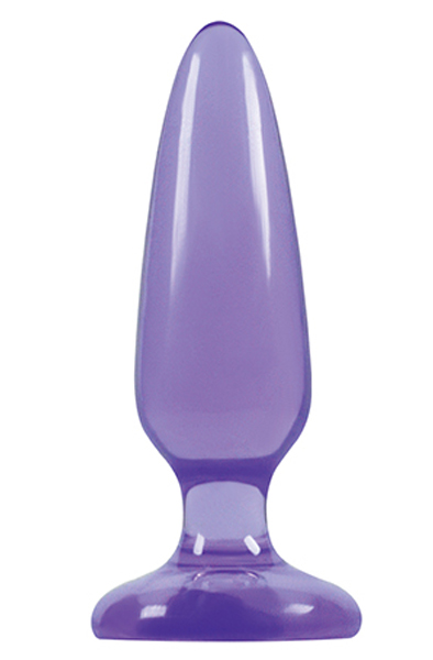 NS Novelties Jelly Rancher Pleasure Plugs Small Purple Analplugg |  | Intimast