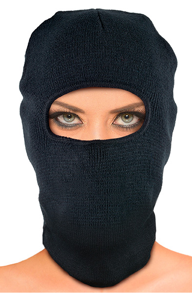 Pipedream Fetish Fantasy Intruder Hood Black BDSM mask |  | Intimast