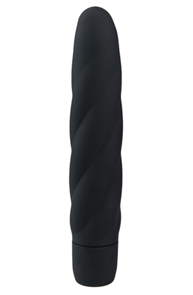 Easytoys Power Vibe Silicone Vibrator Black Vibrator |  | Intimast