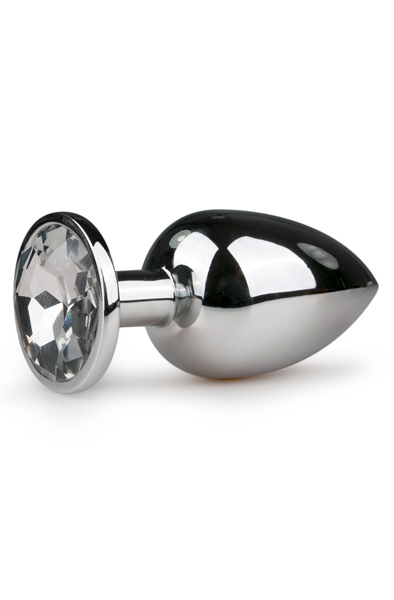Easytoys Metal Butt Plug 9,5cm Ø3,8cm Analplugg metall | | Intimast