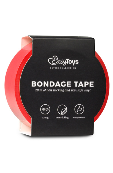 Easytoys Bondage Tape Red 20m Bondage tejp |  | Intimast