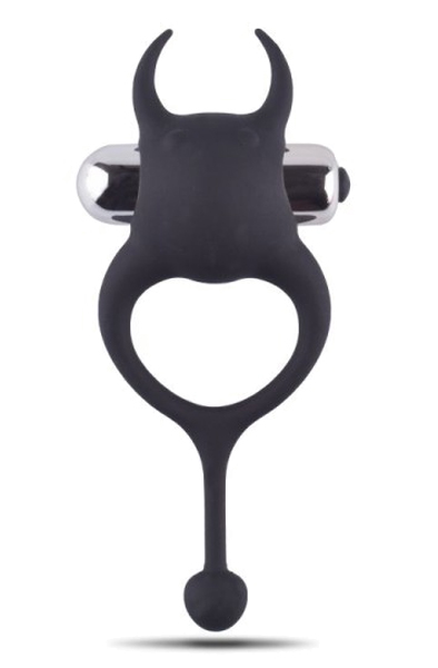 TOYZ4LOVERS Devil Cock Ring With Bullet Penisring med vibrator |  | Intimast