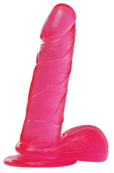 TOYZ4LOVERS Jelly Dildo Real Rapture Pink 19cm Dildo |  | Intimast