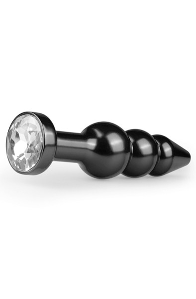 Easytoys Metal Butt Plug No.5 Black Analplugg metall |  | Intimast