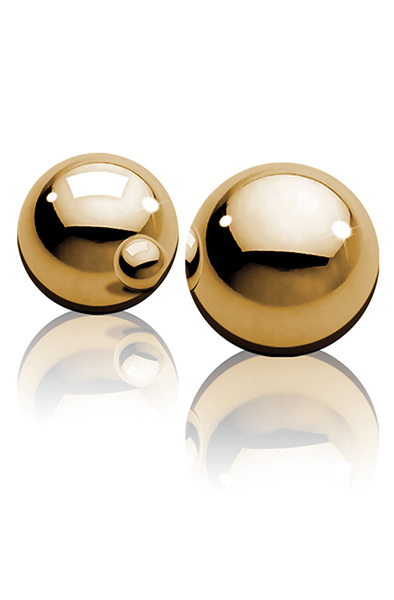 Pipedream Fetish Fantasy Gold Ben-Wa Balls Gold Knipkulor / Geishakulor | | Intimast