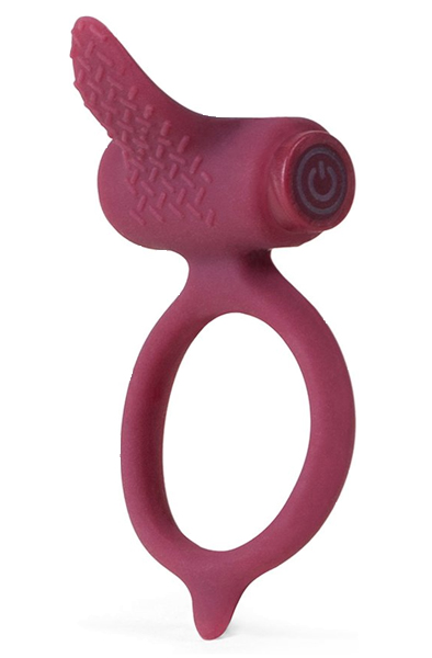 B Swish Bcharmed Classic Cock Ring Red Penisring med vibrator |  | Intimast