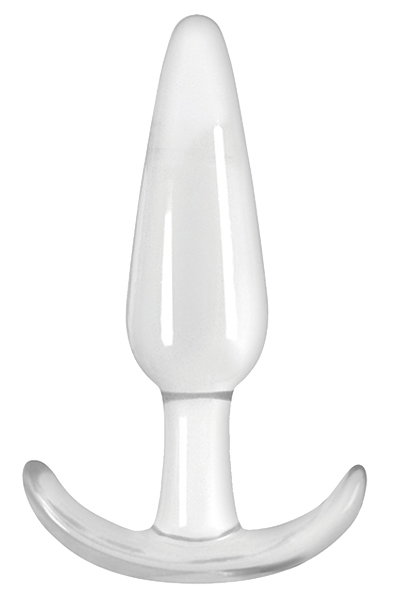 NS Novelties Jelly Rancher T-Plug Smooth Clear Analplugg | | Intimast