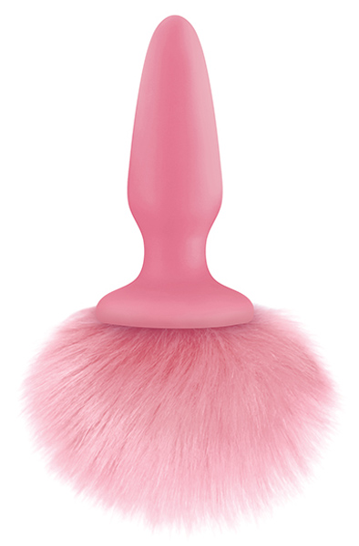 NS Novelties Bunny Tails Pink Analplugg med svans |  | Intimast