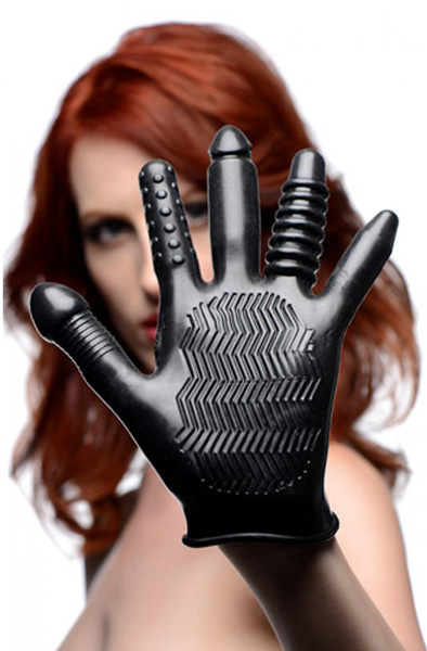 XR Play Hard Pleasure Poker Anal Glove Analstimulering handske |  | Intimast