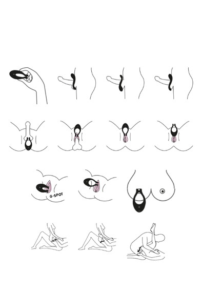 Alternativ bild 1 för Endless Love Multi Funktions Vibrator - Ljusblå