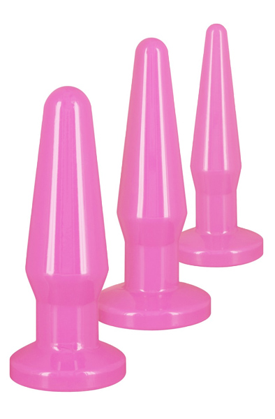 ToyJoy Anal Play Best Butt Buddies Kit Pink Analpluggar paket |  | Intimast