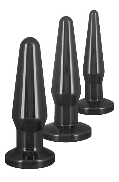 ToyJoy Anal Play Best Butt Buddies Kit Black Analpluggar paket |  | Intimast