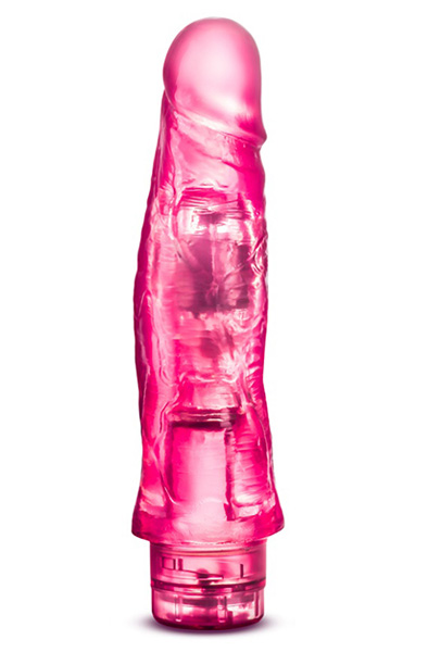 B Yours Vibe 14 Pink 20,5cm Dildo med vibrator | | Intimast