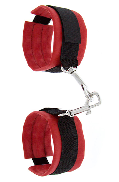 Guilty Pleasure Luxurious Handcuffs Red Handbojor |  | Intimast
