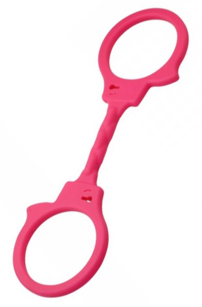 TOYZ4LOVERS Pink Silicone Handcuffs Silikon handbojor |  | Intimast