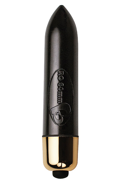 Rocks Off Ro-80mm 7-Speed Black Bulletvibrator |  | Intimast