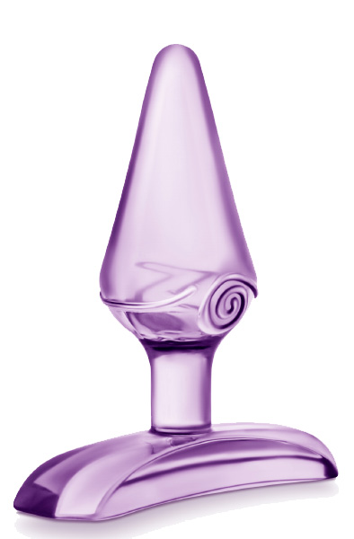 Hard Candy Perfect For First Time Anal Play Purple Mini analplugg | | Intimast