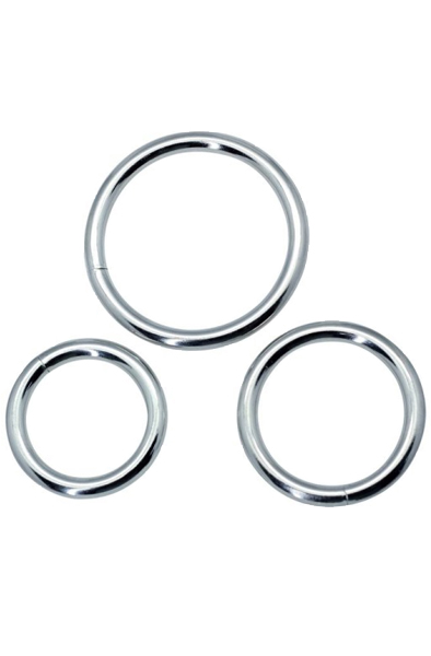 TOYZ4LOVERS Timeless Metal Rings 3 pcs Penisringar paket |  | Intimast