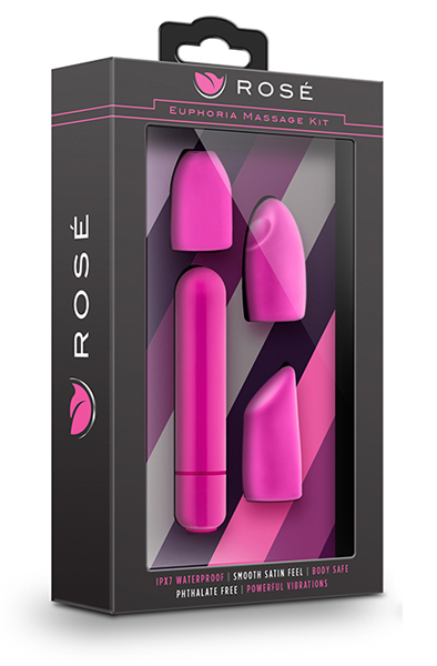 Rose Euphoria Massage Kit Pink Klitorisvibrator | | Intimast