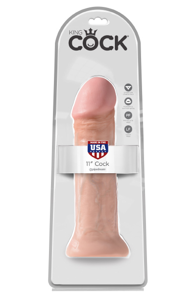 Alternativ bild 1 för Dildo 28 cm - Ljus Hudfärg